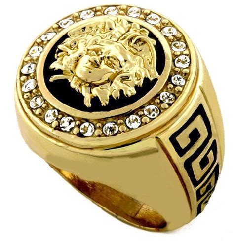 gucci gold mens ring